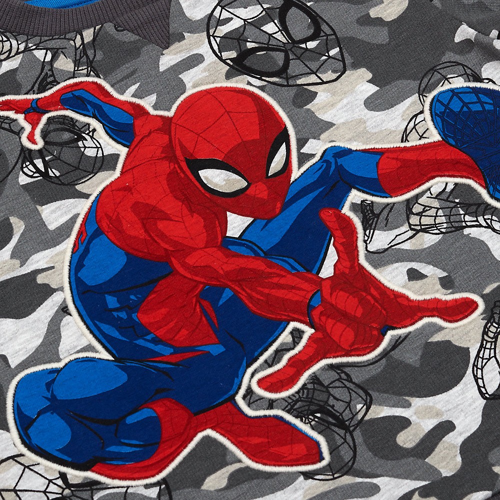 Prix De Rêve ★ nouveautes , nouveautes Sweatshirt style camouflage Spider-Man pour enfants  - Prix De Rêve ★ nouveautes , nouveautes Sweatshirt style camouflage Spider-Man pour enfants -01-1